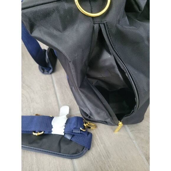 Versace Parfums Duffel Bag Black and Blue - Picture 9 of 10